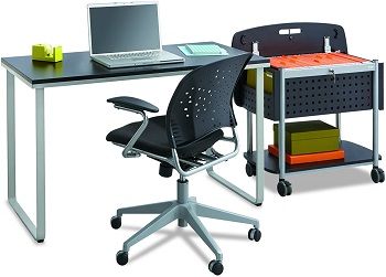 BlackSilver Home Office Table Computer Desk review