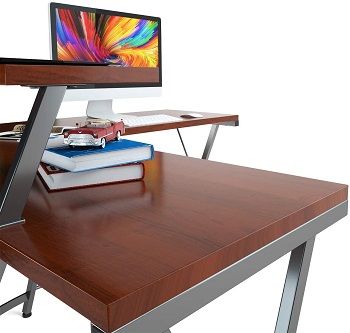 Foxemart L Shaped Desk Home Office Desk review