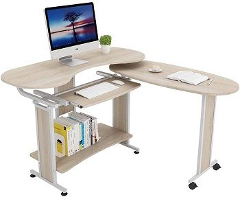 Free Rotation Computer Desk