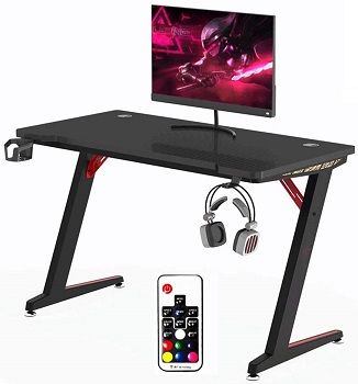 Gaming Desk with RGB Lighting