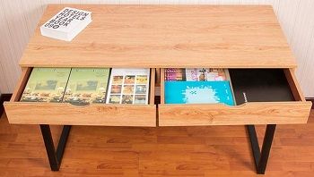 ZPEE Wooden Laptop Pc Table with Drawers review