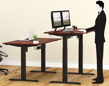 SHW 55-Inch Electric Standing Desk review